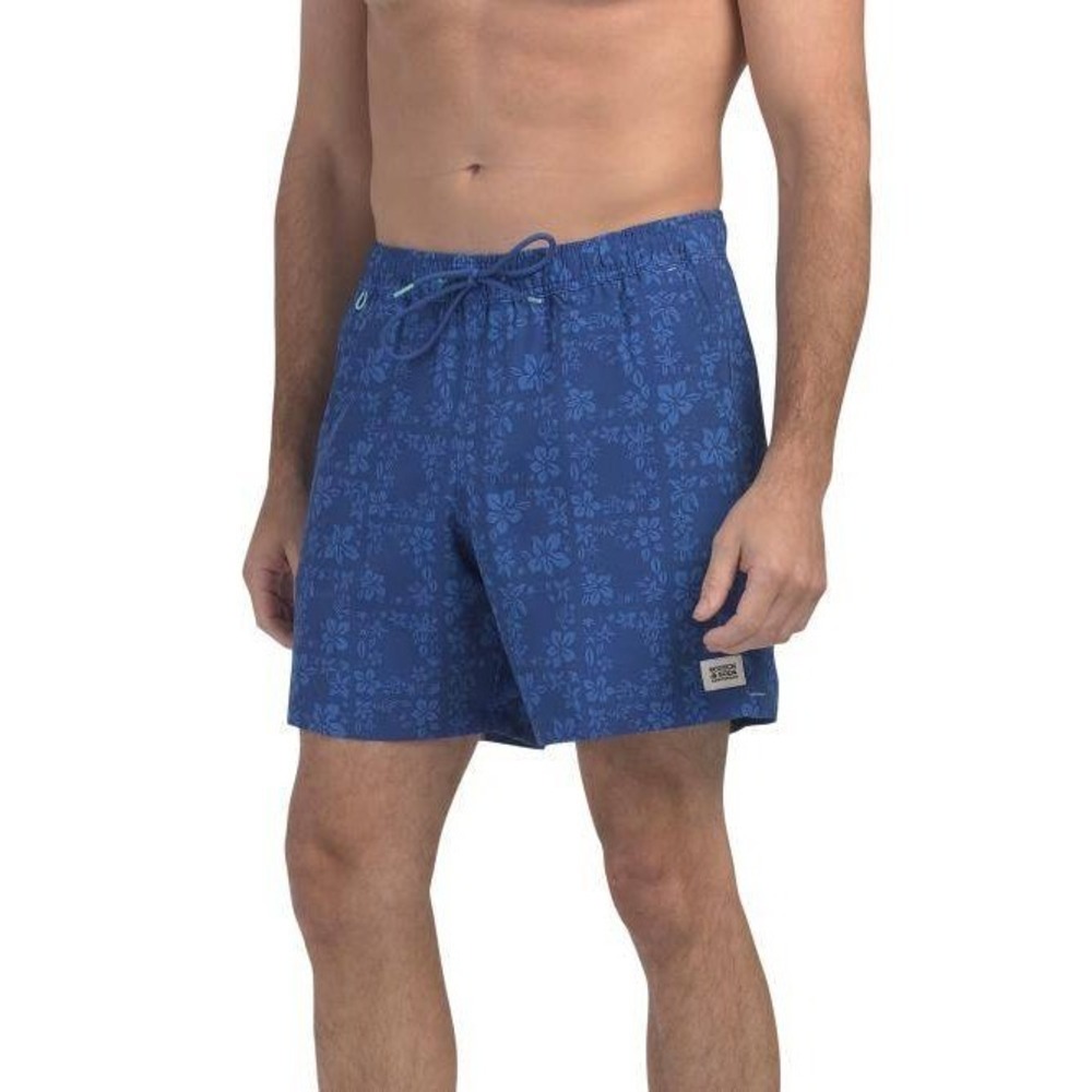 SCOTCH & SODA Floral Maze‎ Swim Trunks Sodalite blue - S NWT